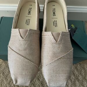 Women’s Toms Woven Metallic Shoes